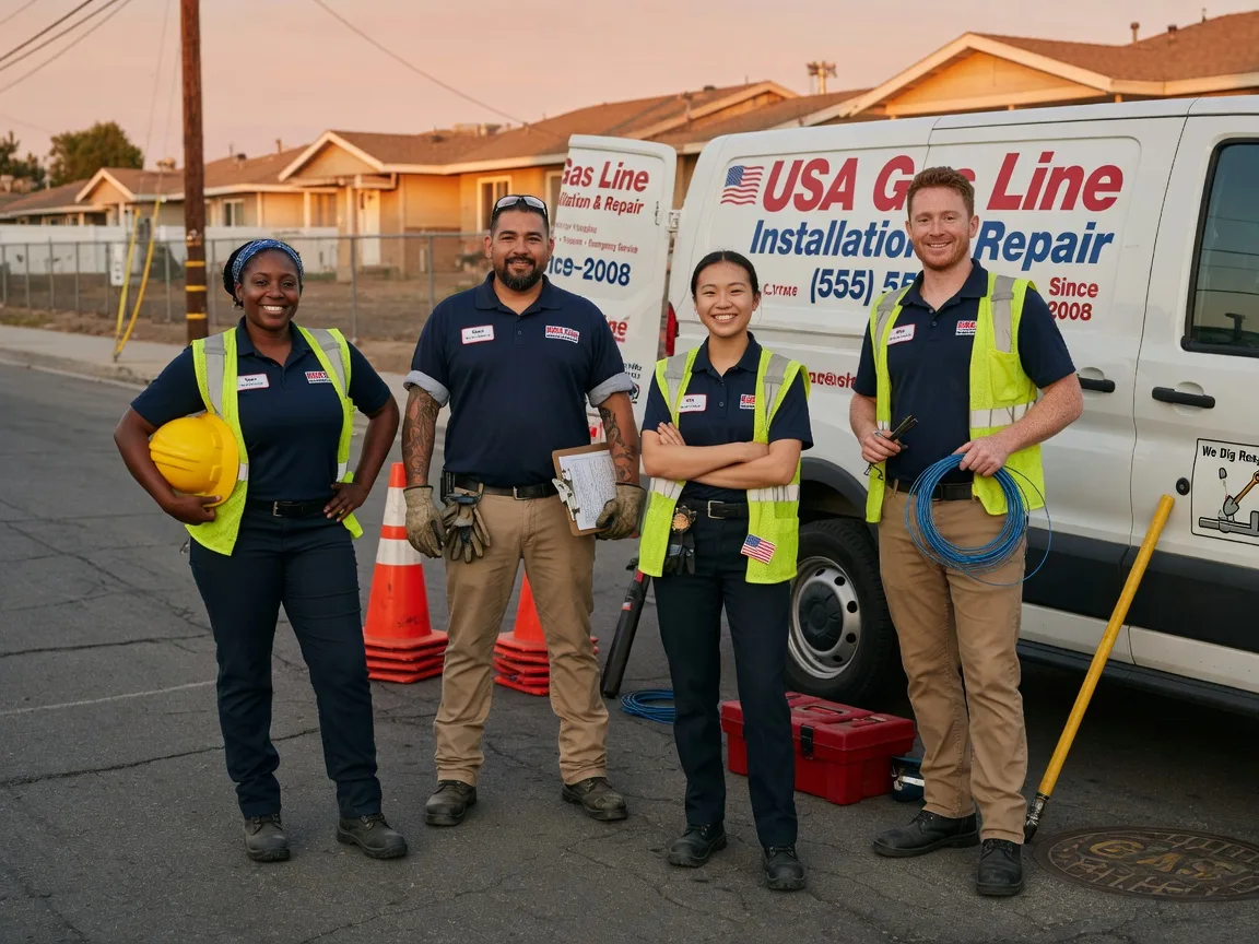 Gas Line Installation company in Melvin, AL